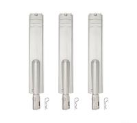 Quemador de parrilla de acero Pure 304 de 16 x 3.1 x 2.1 pulgadas