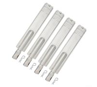 Quemador de parrilla de acero Pure 304 de 16 x 3.1 x 2.1 pulgadas