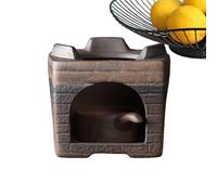 Quemador de perfumado, difusor de cerámica inalámbrico, Quemador de de Vela, difusor de Fragancia, para baño, Dormitorio, hogar, Oficina, jardín, Patio, relajación, meditación y Navidad