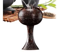 Quemador de Sahumerio Chino,Soporte De Incienso De Aleación De Zinc | Decoración para Hogar Ceremonia Familia Amigos Hotel Exterior Campo Escritorio