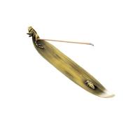Quemadores de Incienso Hechos a Mano, Soporte para Palos, recogedor de Cenizas, Soporte para aromaterapia, meditaciones, Yoga, Decoraciones para hogar, Soporte de Metal