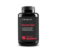 Quemagrasas con Yerba Mate 450 mg y aXivite - 9 Ingredientes Activos | 120 Cápsulas Veganas, 40 Días - Té Verde, L-Carnitina, Café Verde, Guaraná, Pimienta Negra, Vitamina B6 y Cromo - Zenement