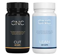 Quemagrasas Potente para Adelgazar CUT+LEAN 2x pack, Pastillas para Adelgazar Muy Rapido - Control del Apetito con L-Carnitina, Garcinia y Curcuma - Rapido, Efectivo para Mujer y Hombre