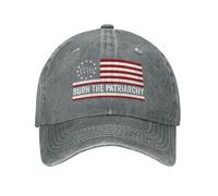 Quemar El Patriarcado Hombre Mujer Gorra Trucker Ajustable Cap Protección UV Sombrero para Running Verano Aire Libre