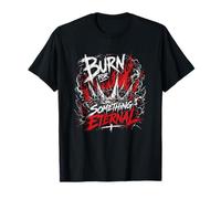 Quemar por Algo Fe Cristiana del Fuego Camiseta