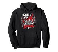Quemar por Algo Fe Cristiana del Fuego Sudadera con Capucha