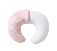 QUENESS Almohada de lactancia con funda para bebés, niños y niñas, almohadas de lactancia materna con funda de almohada para lactancia materna, alimentación con biberón, soporte para bebé con funda de