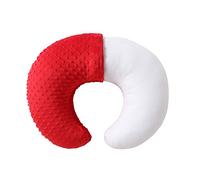 QUENESS Almohada de lactancia y posicionador, lactancia materna, alimentación con biberón, soporte para sentarse al bebé con funda ultrasuave extraíble, soporte para el tiempo de barriga para bebés