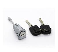 QUENPE Cilindro de Cerradura de Puerta del Conductor Ringt Izquierdo, for Seat, Cordoba Ibiza III 6L3837167B 6L3837168B con Llave 2002-2008 Cilindro de Cerradura de Puerta (Size : LEFT2 x Key)