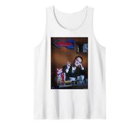 Quentin Tarantino Director de Cine de Culto LA Diner Michael Grecco Camiseta sin Mangas