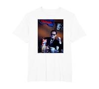 Quentin Tarantino Pulp Fiction Director En Los Ángeles Michael Grecco Camiseta, Hombre Tallas Grandes, Blanco, 5X Alto