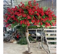 Quepiem Gran árbol Artificial de buganvillas con Flores Árbol Artificial para decoración de paisajes y Espacios - Decoración Interior y Exterior(1.8x1.5m)