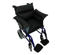 Queraltó - Cubresilla acolchado Saniluxe T/L para silla de ruedas | Cubre silla de ruedas reversible | Relleno de fibra | Impermeable, transpirable e ignífugo