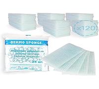 Queraltó Esponjas Jabonosas Desechables, Para Adultos, Niños Y BebéS, De Napa, Para Pieles Sensibles, 5 Packs De 24 Esponjas, 120 Unidades