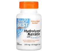 Queratina hidrolizada, 500 mg - 60 cápsulas