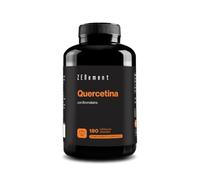 Quercetina 500 mg, con Bromelaína, 180 Cápsulas Veganas | Extracto de flores de Saphora Japonica al 95% en Quercetina | Suplemento Antiedad y Antioxidante | 100% Ingredientes Naturales | Zenement