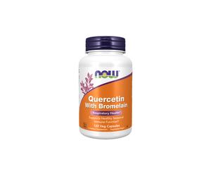 Quercetina con bromelina 120 cápsulas vegetales Now Foods