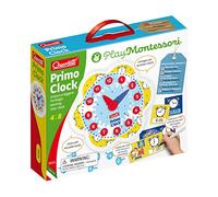 Quercetti - 0624 Primo Clock, Relojes de Aprendizaje para niños