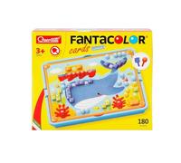 Quercetti - 0862 FantaColor Cards Animales, Juego de mosaicos