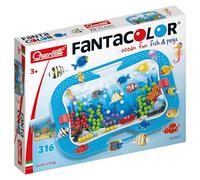 Quercetti - 0969 Ocean Fun, Juego creativo con clavos para niños