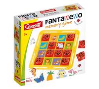 Quercetti - 1051 Fantamemo Mariquita - Tarjetas de Temas Naturales - Juego de Memoria para niños, Juego de Memoria y asociación