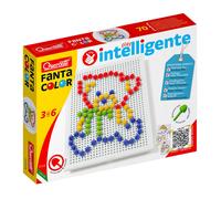 Quercetti 2122 Quercetti-2122 FC Basic d.10-Kids' Mosaic Kits (Importación USA)