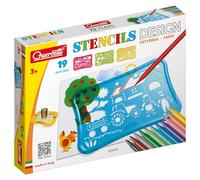 Quercetti Q2645 (Quercetti-2645 Stencils Design Farm Ideal Educational Toy and Creativity Kit, Off-white