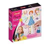 Quercetti - 2927 Magnetic Fashion - Maggie, Muñecas Fashion para Vestir