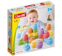 Quercetti Juego de construcción blanda 4142 Soft MOMY para la primera infancia