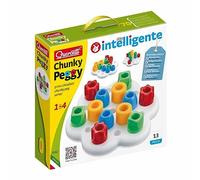 Quercetti - 4162 Chunky Peggy, Juegos para la Primera Infancia