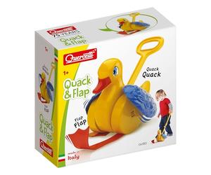 Quercetti - 4180 Quack & Flap, Juegos para la Primera Infancia