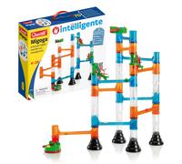 Quercetti 45-Piece Transparent Marble Run - Marble Run Constru (Importación USA)