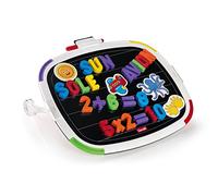 Quercetti - 5341 Pizarra de Letras y números magnéticos, Juegos educativos (5341) Multicolor (Q5341)