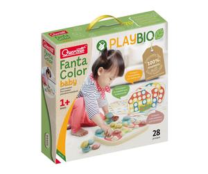 Quercetti 84405 Quercetti-84405 FantaColor Baby Play Bio, Multicoloured