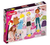 Quercetti Magnetic Fashion Best Friends, Juguetes Niña 5 Años a 9 Años, Juego Magnetico con Muñecas y Ropa, Juguetes Niñas, Juegos Infantiles Creativos para Niñas, Made in Italy