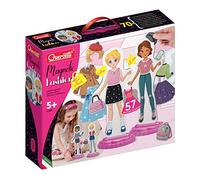 Quercetti Magnetic Fashion Best Friends, Juguetes Niña 5 Años a 9 Años, Juego Magnetico con Muñecas y Ropa, Juguetes Niñas, Juegos Infantiles Creativos para Niñas, Made in Italy