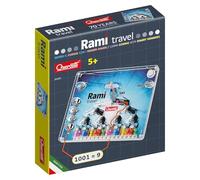 Quercetti Rami Travel, Juguetes Niña 5 Años, Juegos Educativos de Habilidad y Cálculo Binario para Niños, Juegos de Viaje, Juegos de Mesa, Made in Italy