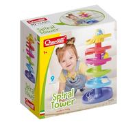 Quercetti Juguete Pista de canicas Torre Espiral 6501 STEM Primera infancia