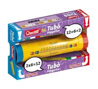 Quercetti Juego educativo Tubò Pitagórico 5+ – Tablas de multiplicar para niños – Made in Italy