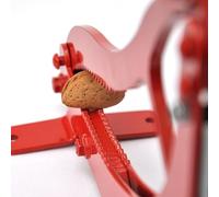quercuo - Partidor de almendras Pro25 Manual con Rodamiento, Mínimo Esfuerzo y Gran Agarre para cascar almendras - Cascador para Romper Frutos Secos de cáscara Dura
