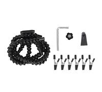 Querida Herramienta de Armas Flexible PCB PCB para el Taller de Artesanía 5 Garras - Brazo en Forma de Luz de Cocodrilo Giratorio para Profesionales y Aficionados (BLACK)