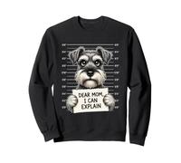 Querida mamá, Puedo Explicar - Amante de Schnauzer Dueño de Schnauzer Sudadera