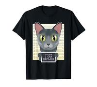 Querida mamá puedo explicar que soy un gato azul ruso Camiseta