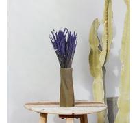 Querida Margarita - Lavanda preservada (Pack 3 ramos), flores secas naturales, color morado, altura aprox. 60 cm, hecho a mano en España