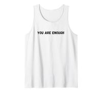 Querida Persona detrás de mí El Mundo es un Lugar Mejor, Eres Suficiente Camiseta sin Mangas