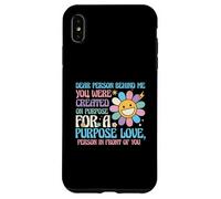 Querida Persona detrás de mí, fuiste Creado a propósito Amor Carcasa para iPhone XS MAX