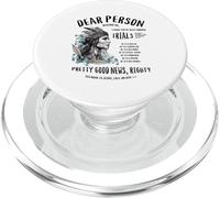 Querida Persona Detrás De Mí Religioso Cristiano Jesús Volver Imprimir PopSockets PopGrip para MagSafe