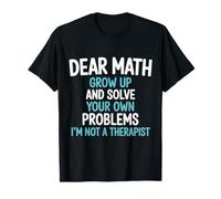 Querido Álgebra Divertido Maestro de Matemáticas Estudiante Diseño Hum Camiseta