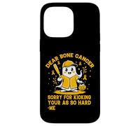 Querido Cáncer de Hueso Perdón por patearte tan fuerte Me Carcasa para iPhone 14 Pro Max