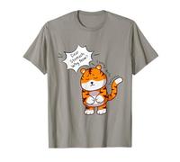 Querido estómago, ¿por qué ahora, lindo humor de tigre? Camiseta